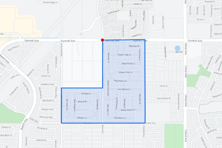 Citrus Heights boundaries map | Homes For Sale in Citrus Heights | Alvin Tapia